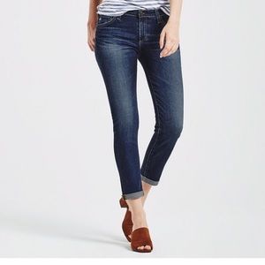 AG The Stilt roll-up cigarette jeans